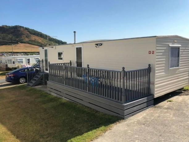 Caravan D2 Clarach Bay 애버리스트위스 외부 사진